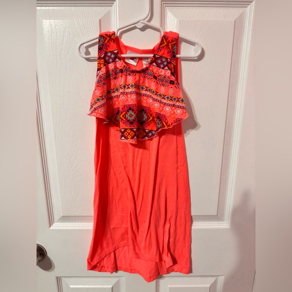 Vibrant bojo Sleeveless Kids Dress size 4